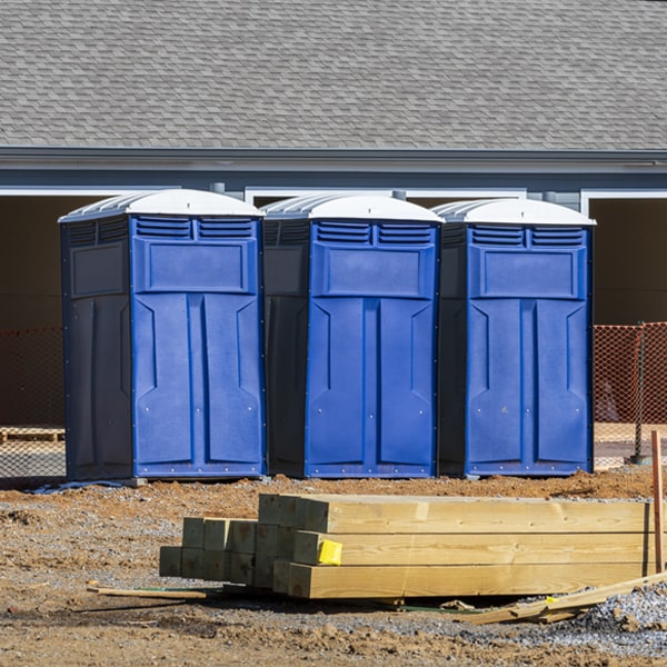 are there different sizes of portable restrooms available for rent in Mohican OH